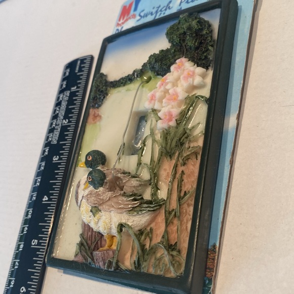 NIP MY Products 3D Ceramic Switch Plate - Ducks - Picture 3 of 3
